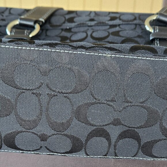 Coach Monogram Satchel Purse and Wristlet - Picture 10 of 12